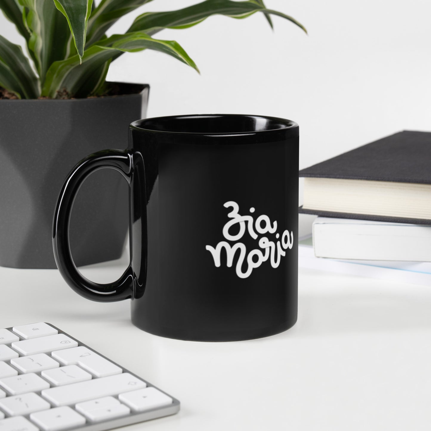 Black ZiaMaria® Glossy Mug