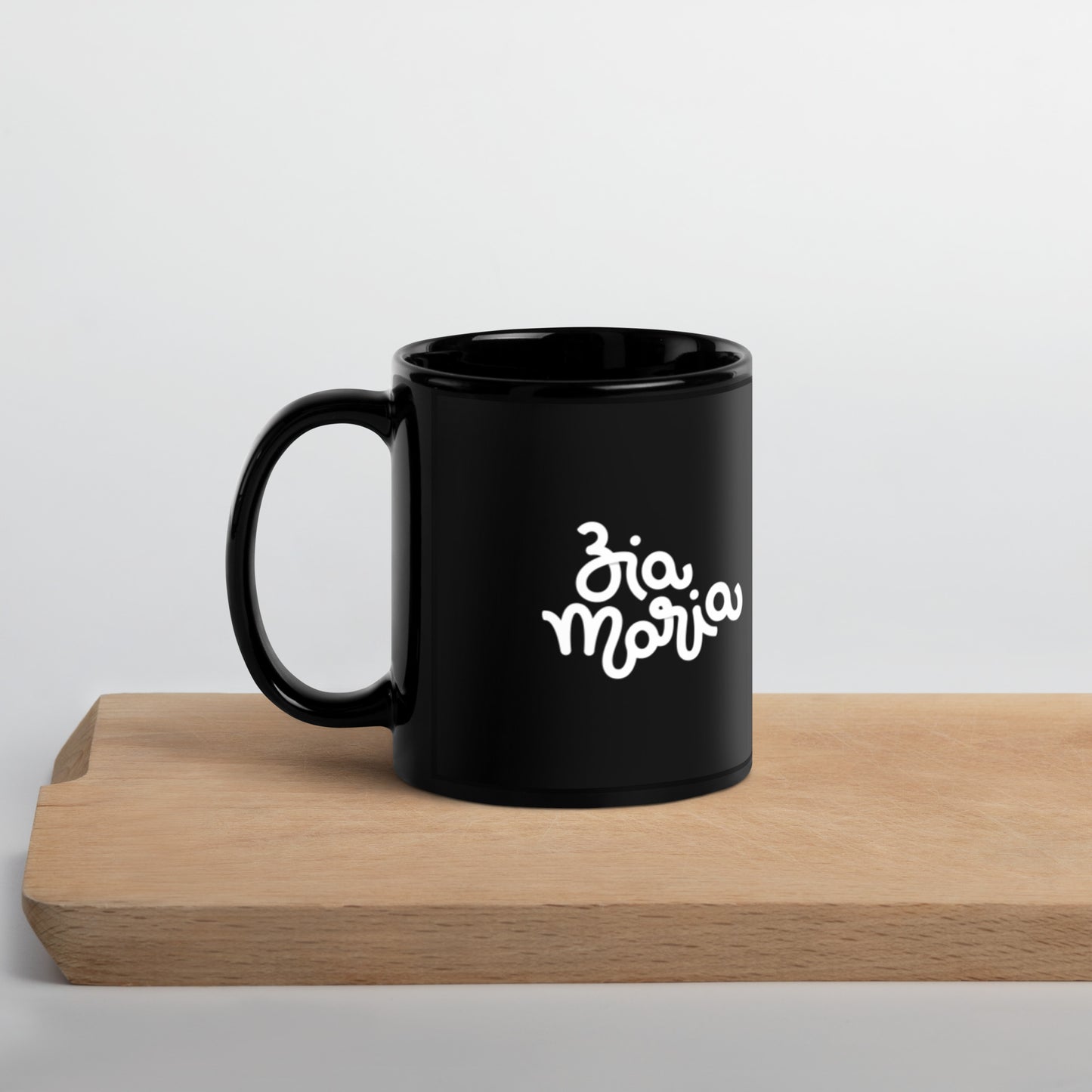 Black ZiaMaria® Glossy Mug