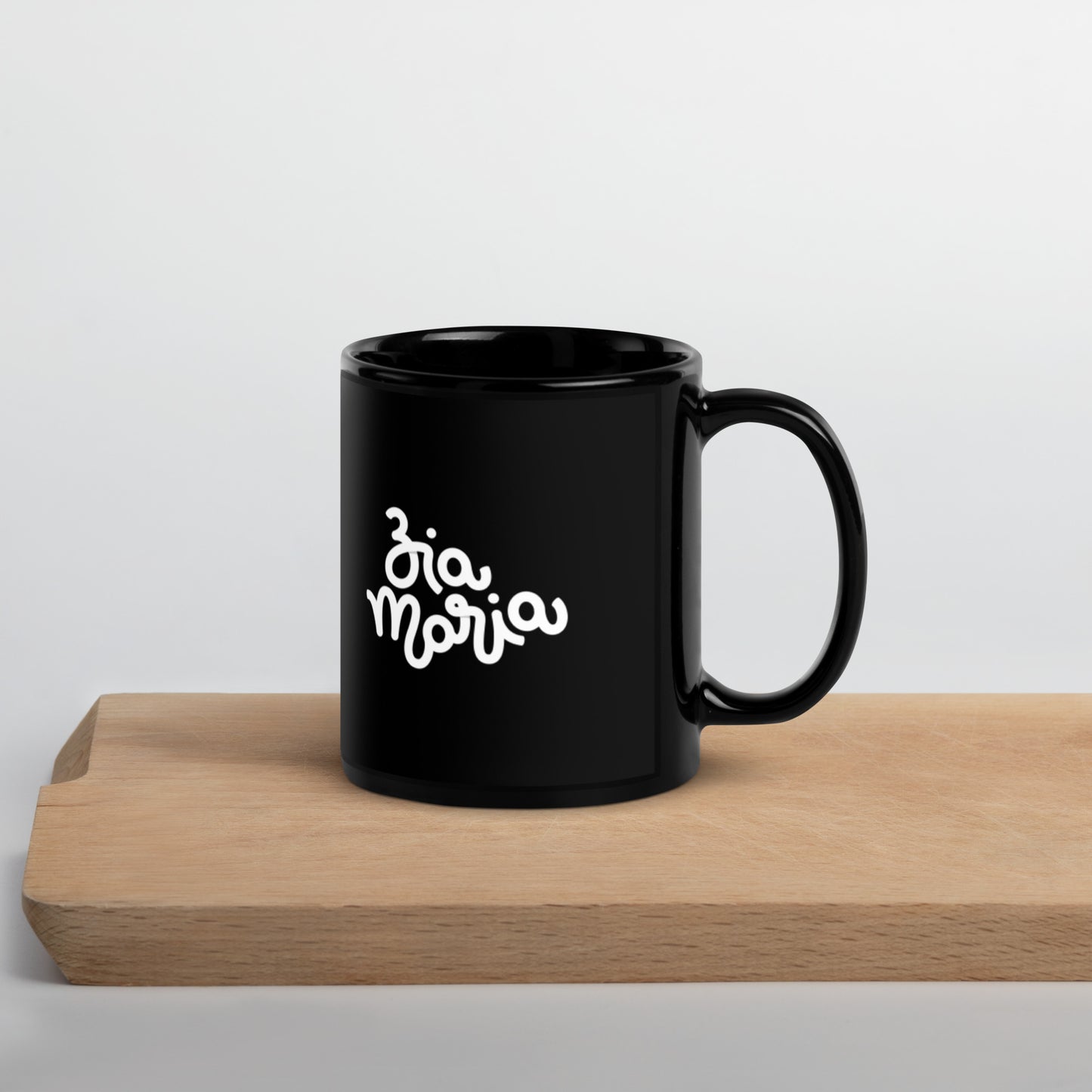 Black ZiaMaria® Glossy Mug