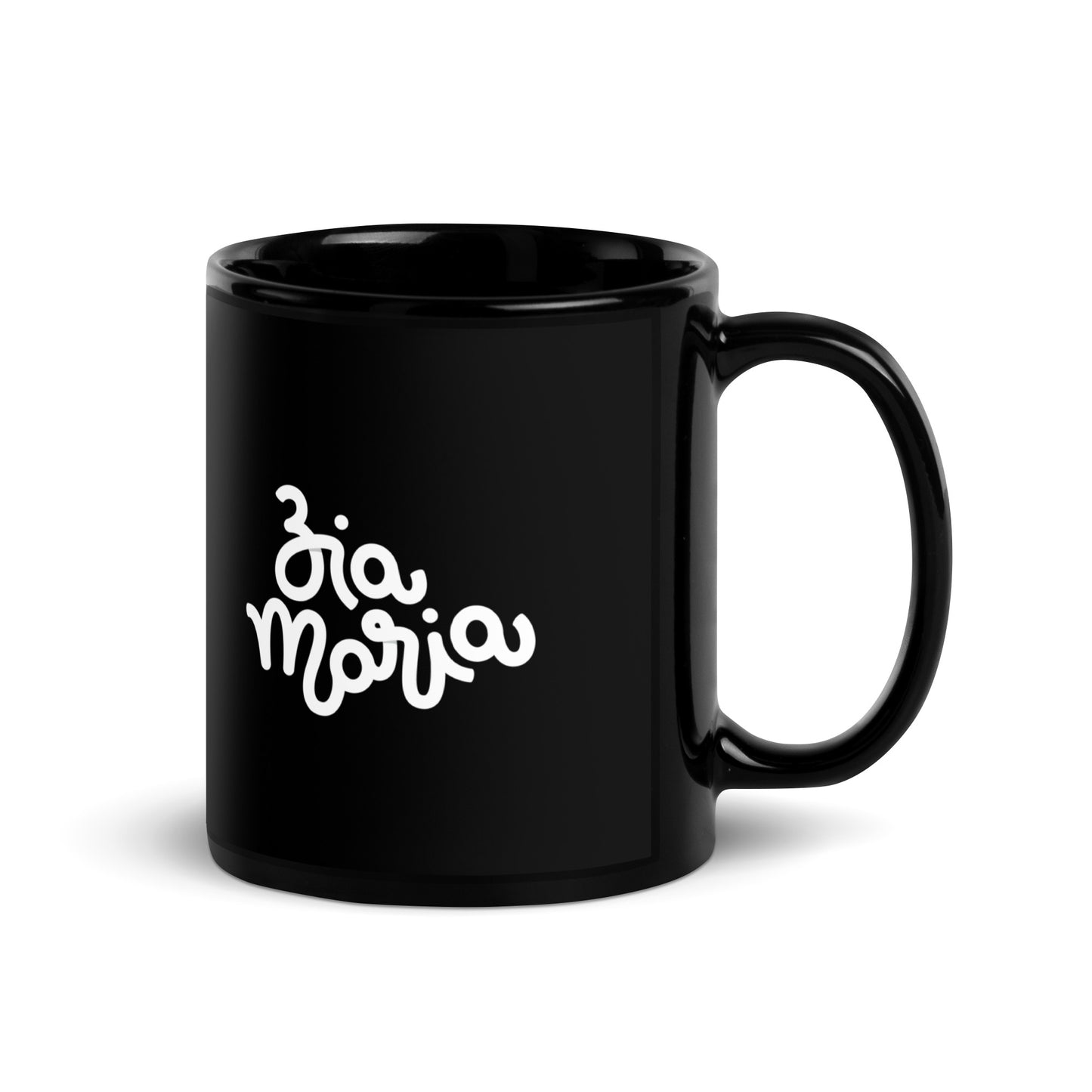 Black ZiaMaria® Glossy Mug