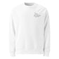 ZiaMaria® Eco Unisex Sweatshirt – 100% Organic Cotton with Embroidered Logo