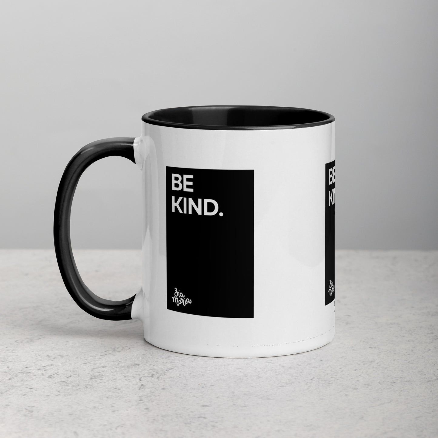 Be Kind - Ceramic Mug Black