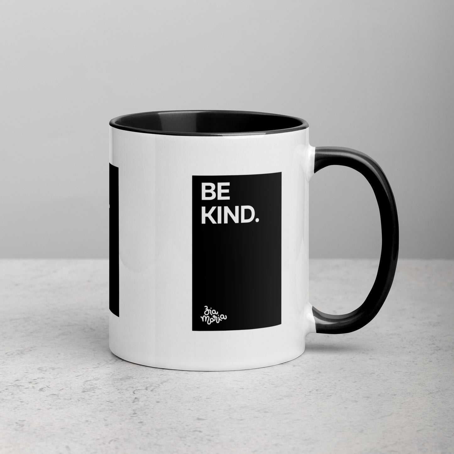 Be Kind - Ceramic Mug Black
