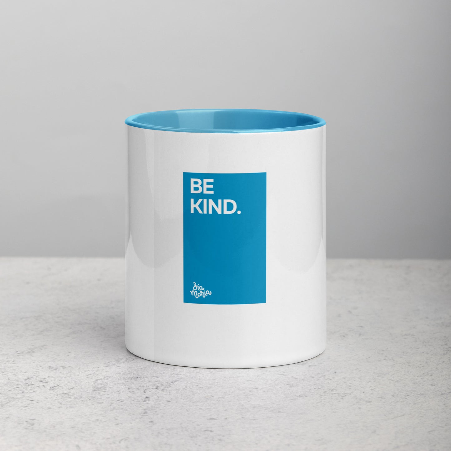 Be Kind - Ceramic Mug - Blue