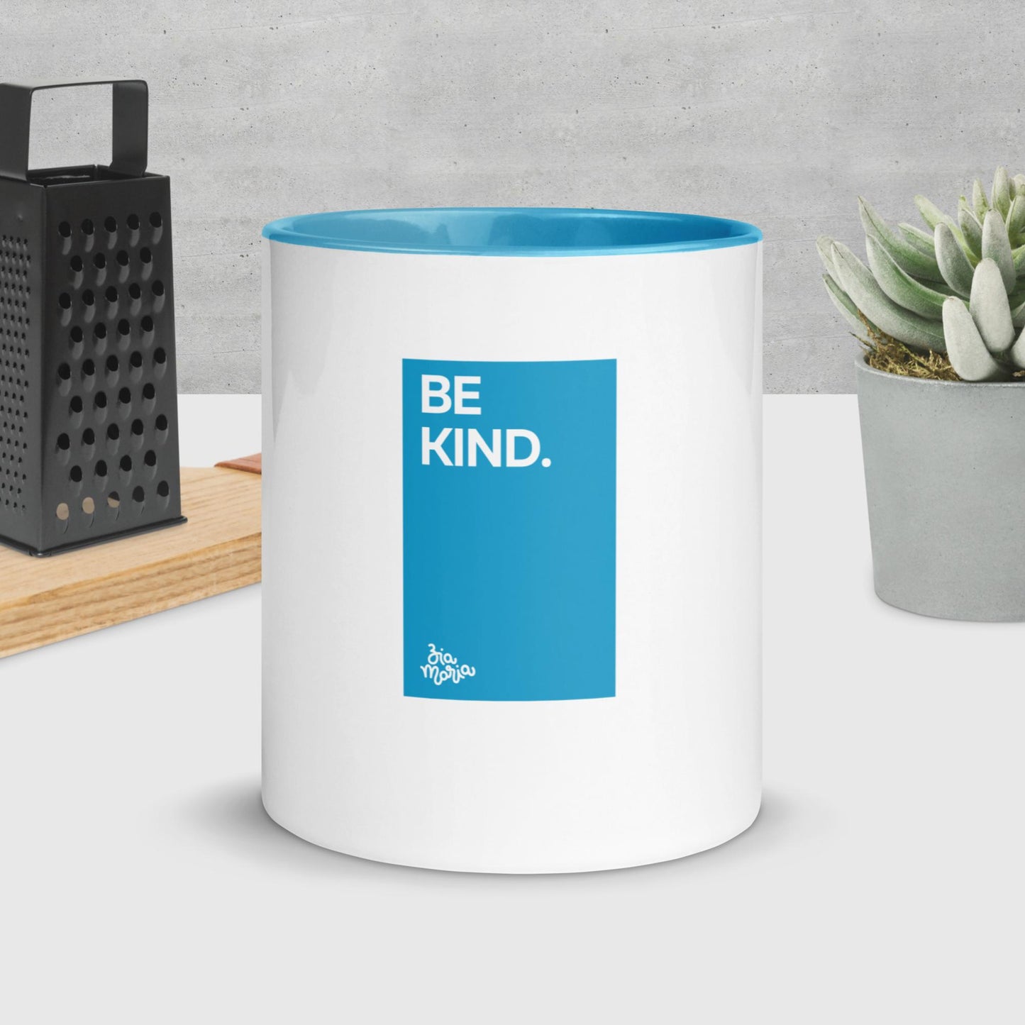 Be Kind - Ceramic Mug - Blue