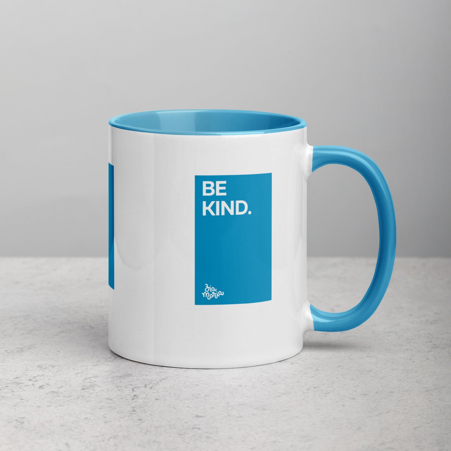Be Kind - Ceramic Mug - Blue