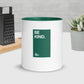 Be Kind - Ceramic Mug - Dark Green