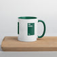 Be Kind - Ceramic Mug - Dark Green
