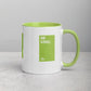 Be Kind - Ceramic Mug - Light Green