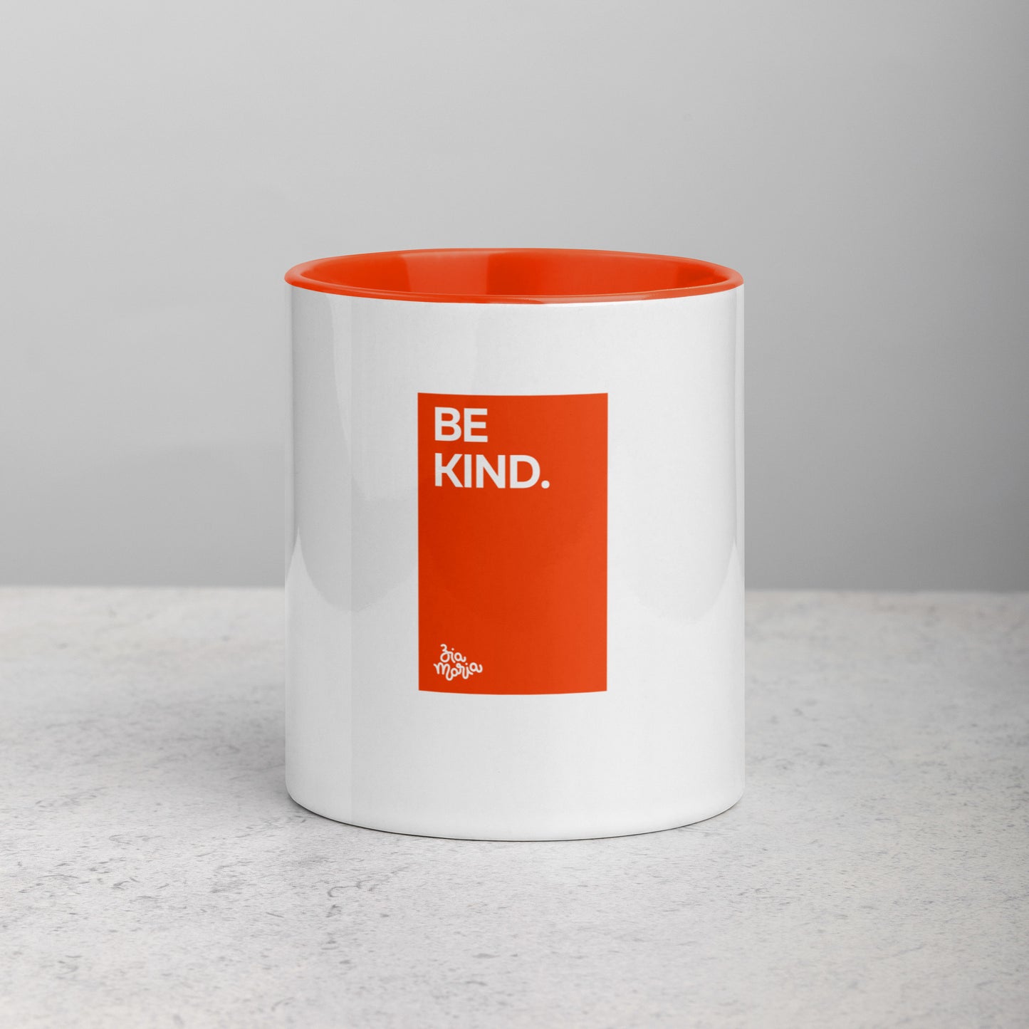 Be Kind - Ceramic Mug - Orange