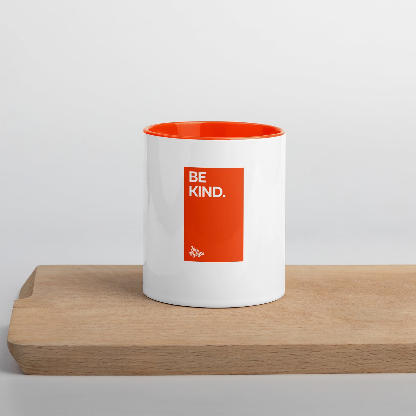 Be Kind - Ceramic Mug - Orange