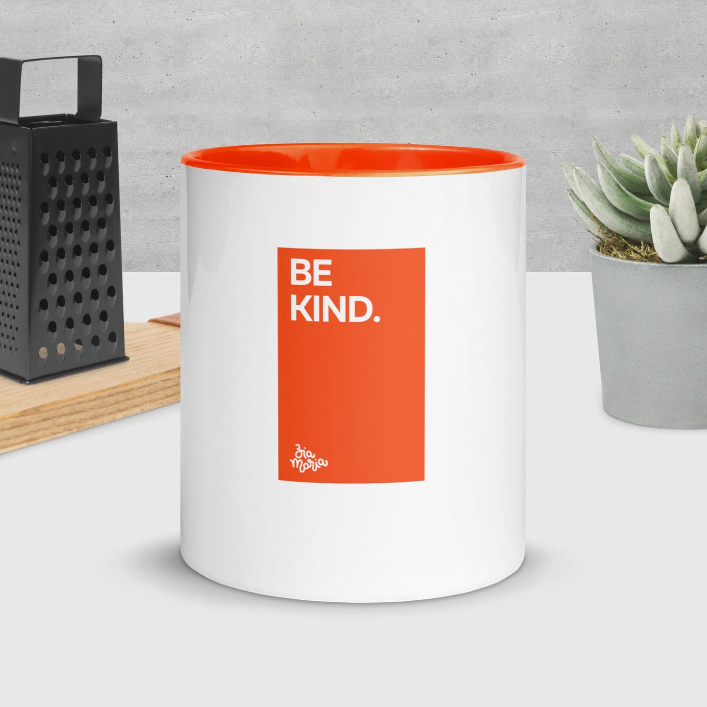 Be Kind - Ceramic Mug - Orange