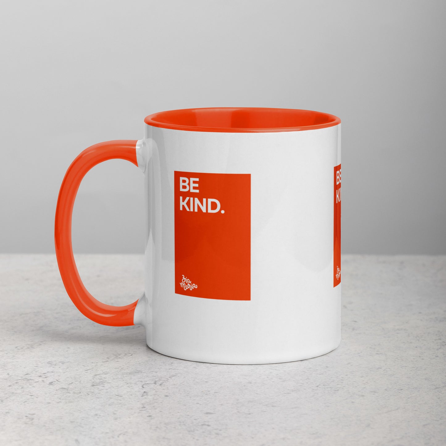 Be Kind - Ceramic Mug - Orange