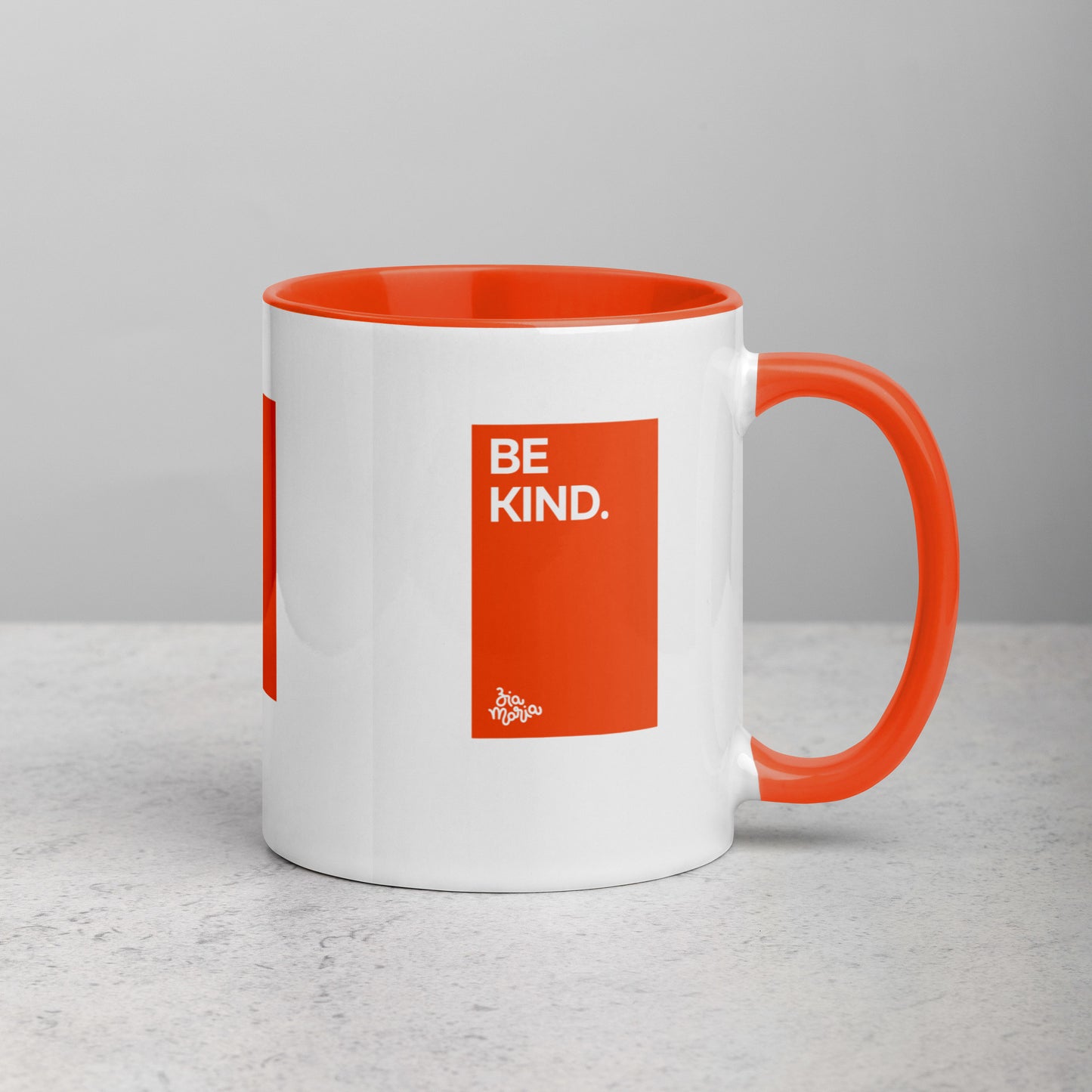 Be Kind - Ceramic Mug - Orange