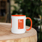 Be Kind - Ceramic Mug - Orange