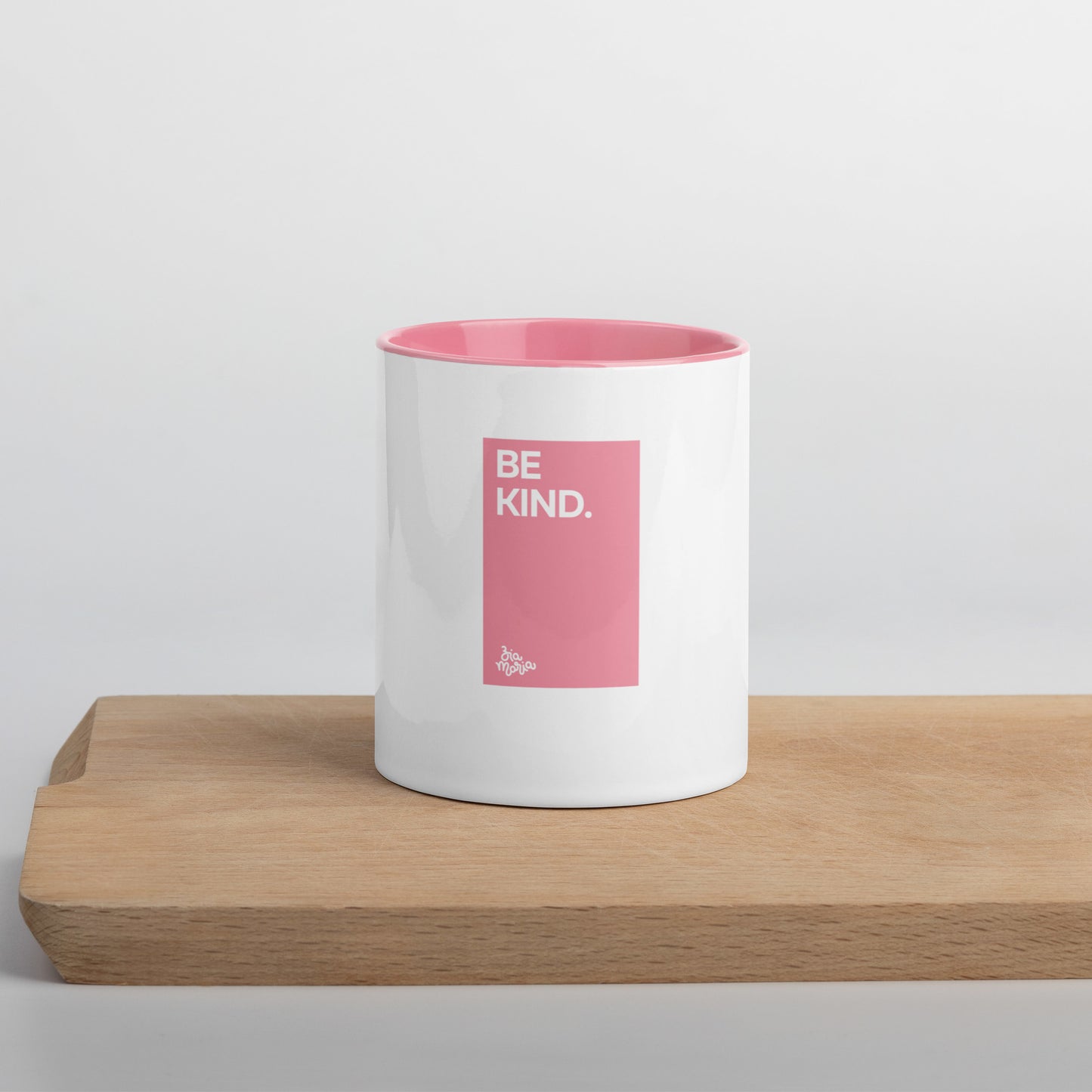 Be Kind - Ceramic Mug - Pink