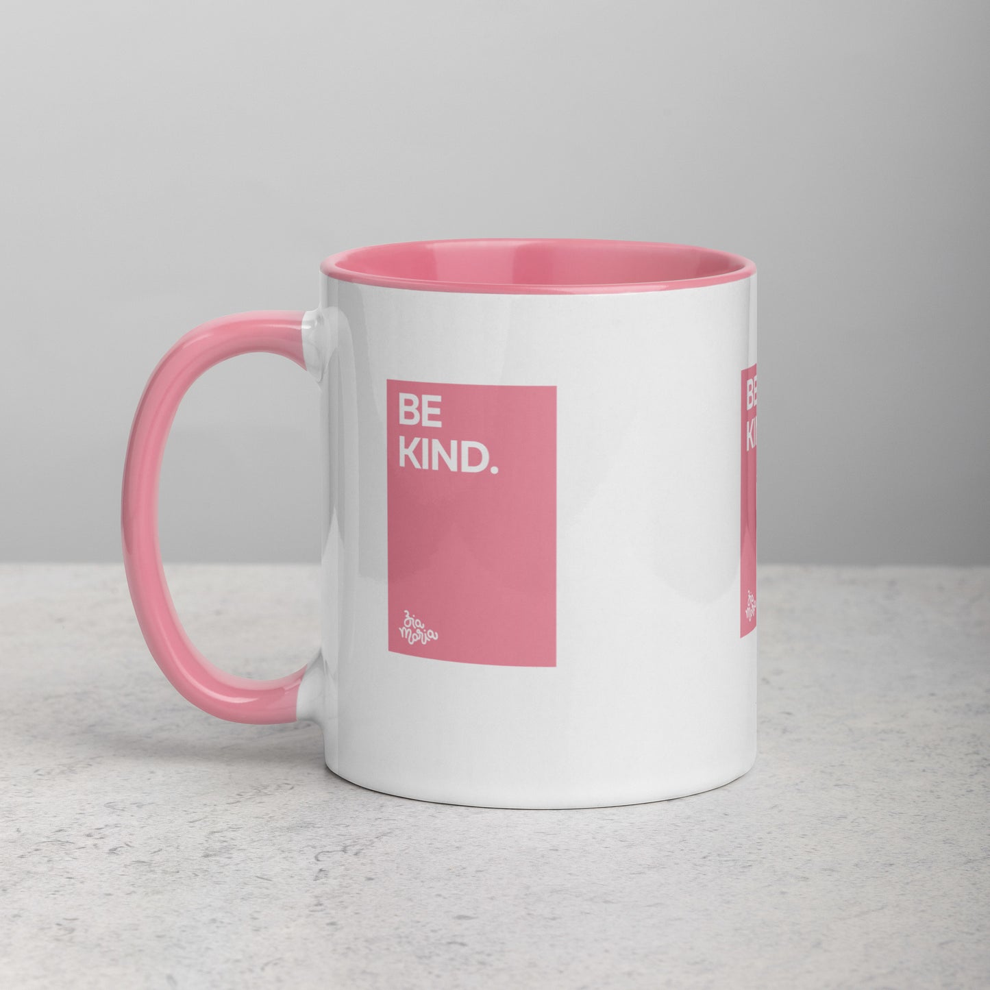 Be Kind - Ceramic Mug - Pink