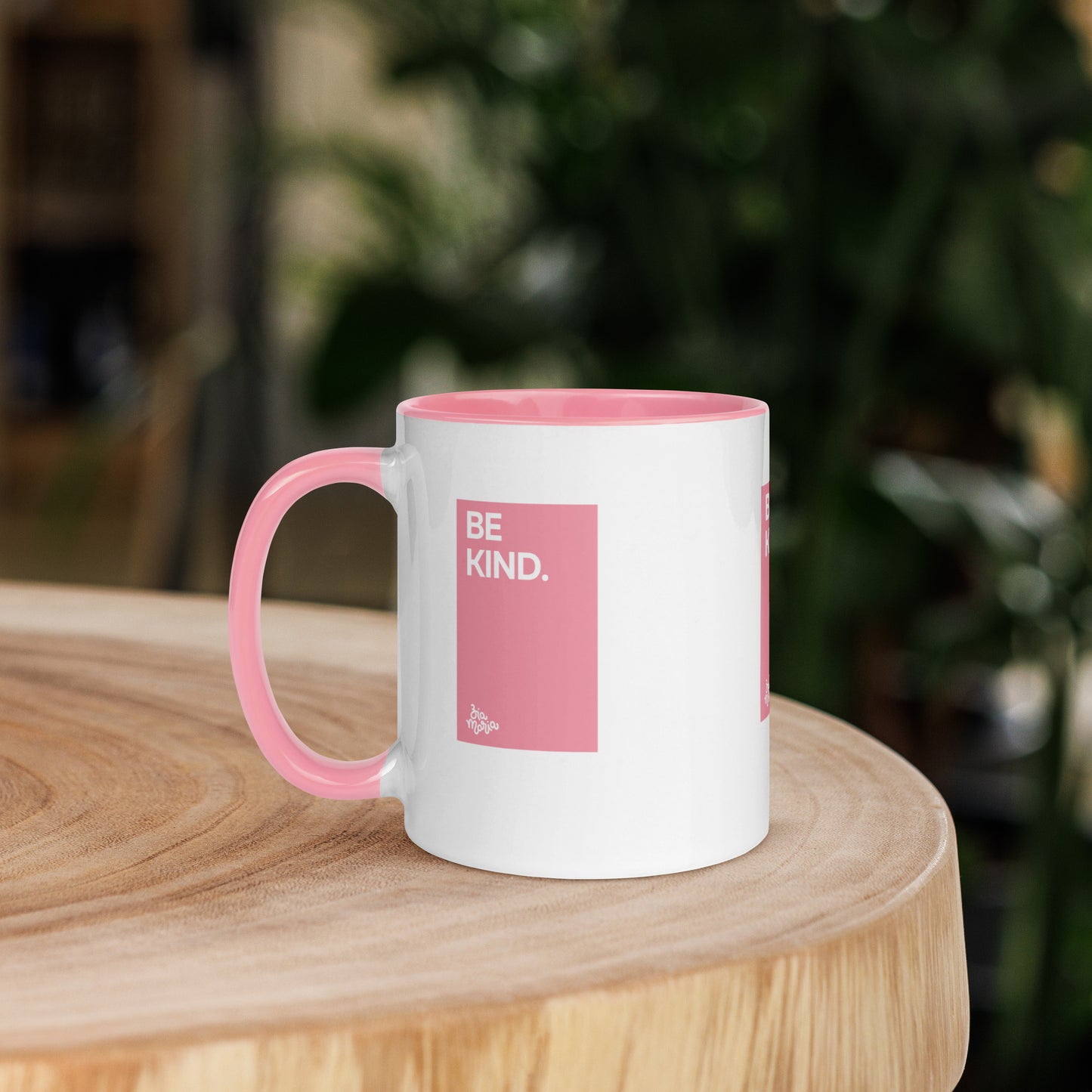 Be Kind - Ceramic Mug - Pink