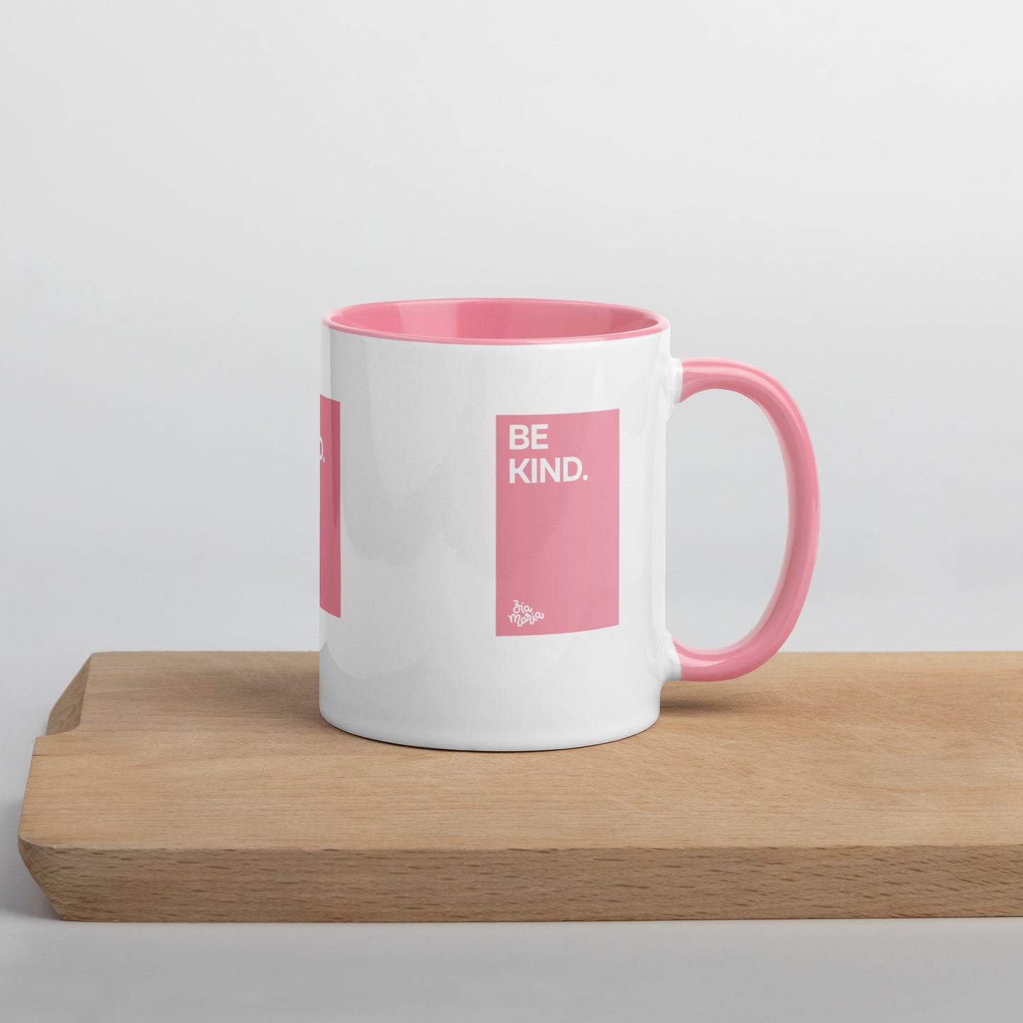 Be Kind - Ceramic Mug - Pink