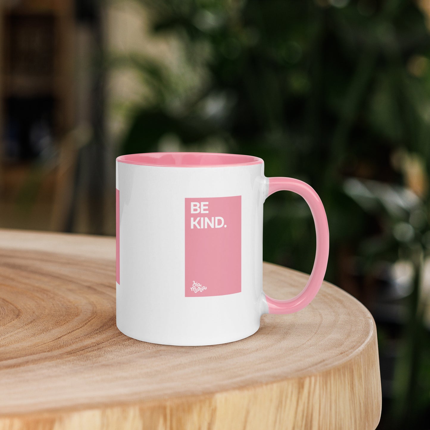 Be Kind - Ceramic Mug - Pink