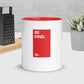 Be Kind - Ceramic Mug - Red