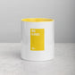 Be Kind - Ceramic Mug - Yellow