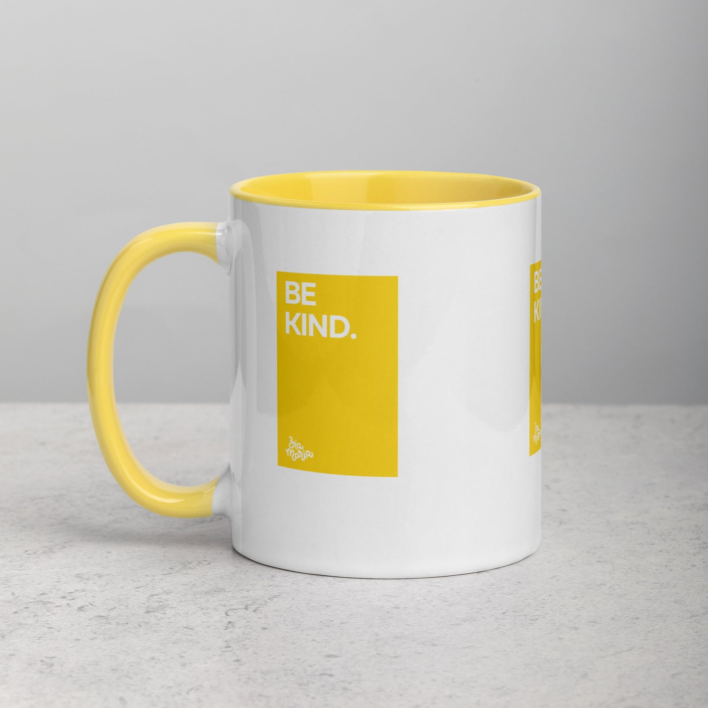 Be Kind - Ceramic Mug - Yellow