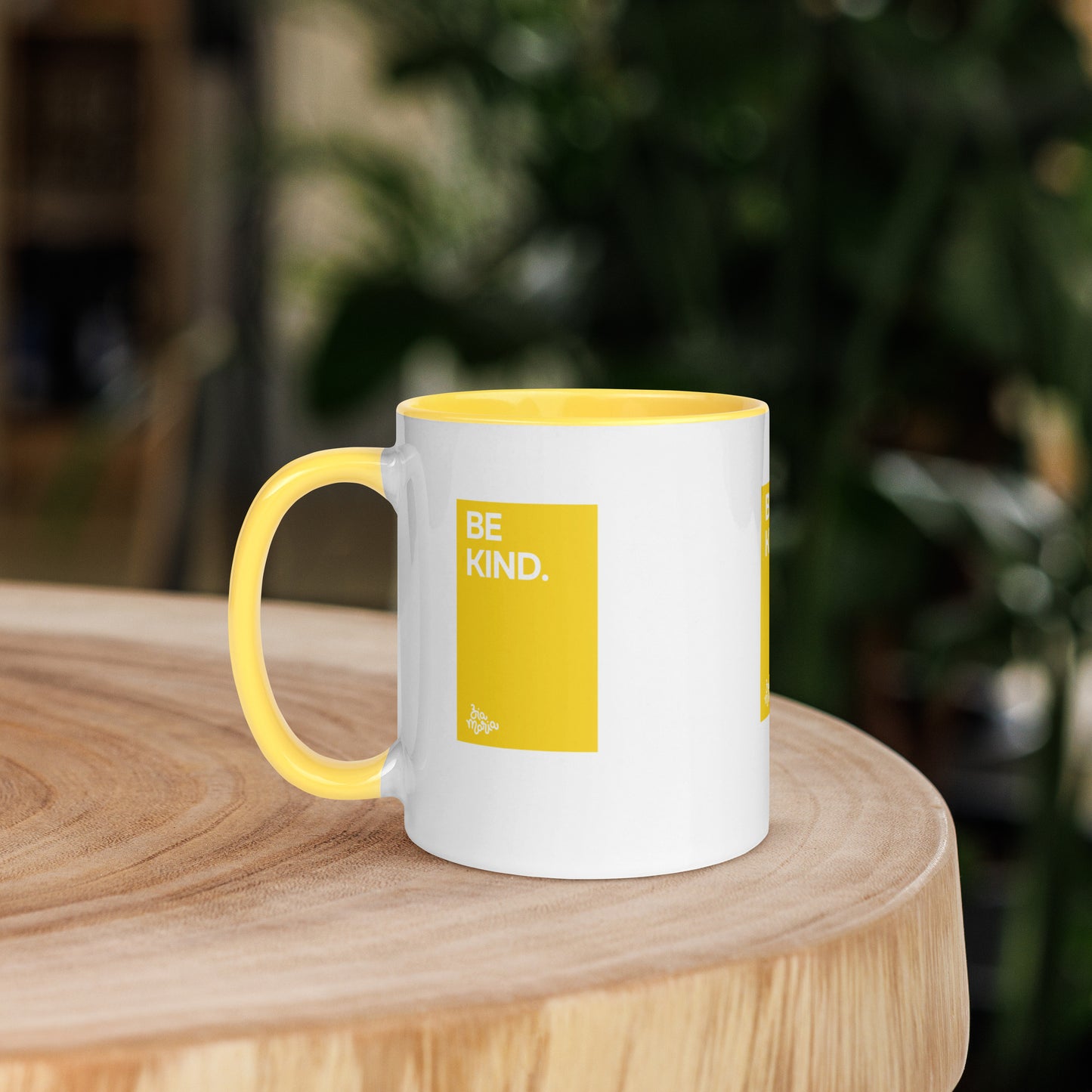 Be Kind - Ceramic Mug - Yellow