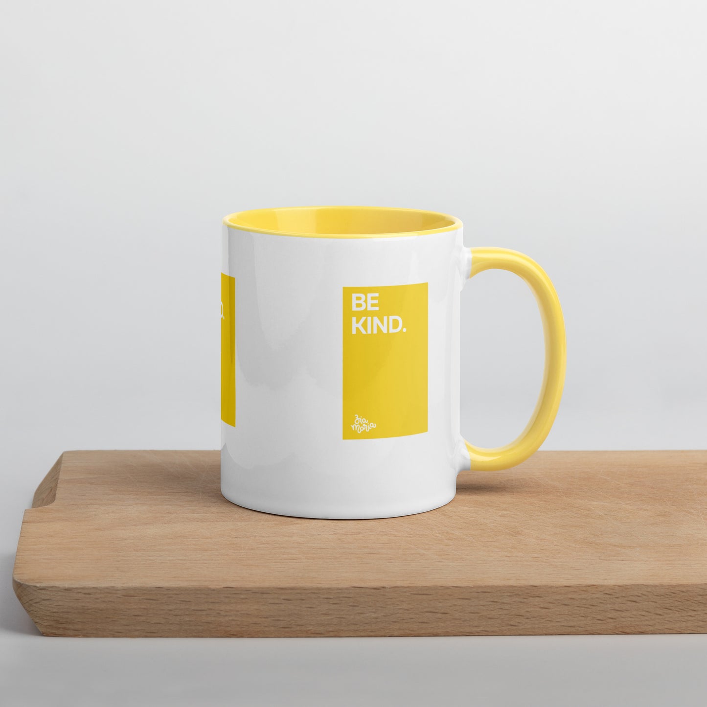Be Kind - Ceramic Mug - Yellow