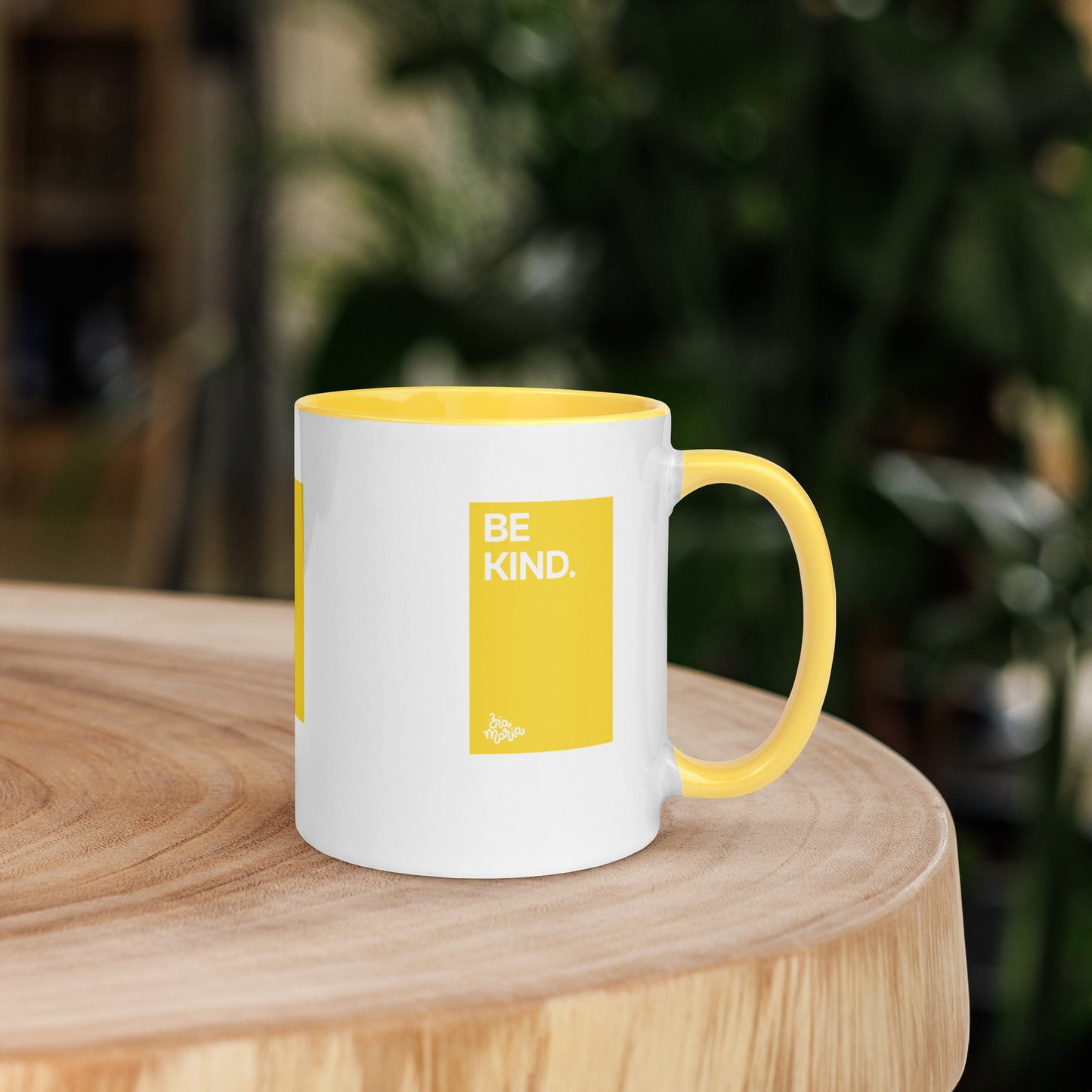 Be Kind - Ceramic Mug - Yellow