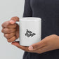 ZiaMaria® Glossy White Mug