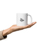 ZiaMaria® Glossy White Mug
